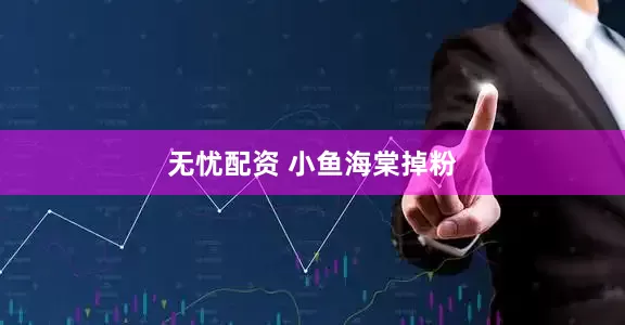无忧配资 小鱼海棠掉粉