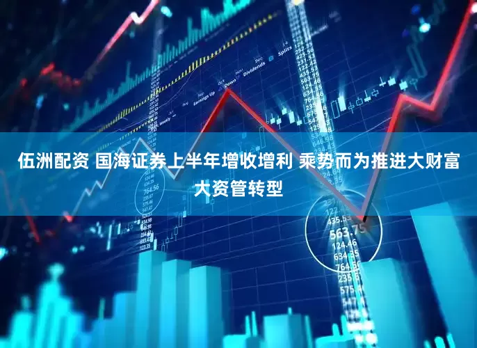 伍洲配资 国海证券上半年增收增利 乘势而为推进大财富大资管转型